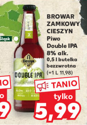 Piwo Cieszyn ipa promocja