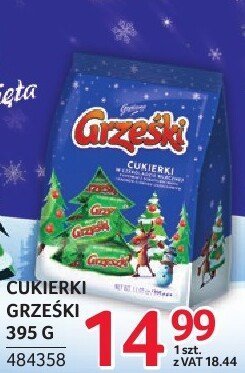 Cukierki Grzeski 395 g promocja w Selgros