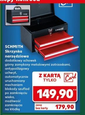 Skrzynka narzedziowa Schmith promocja