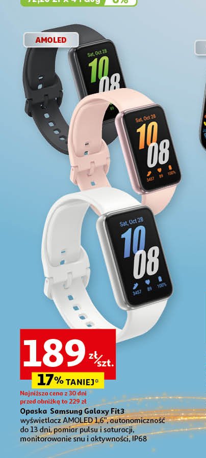 Opaska fit3 Samsung galaxy promocja