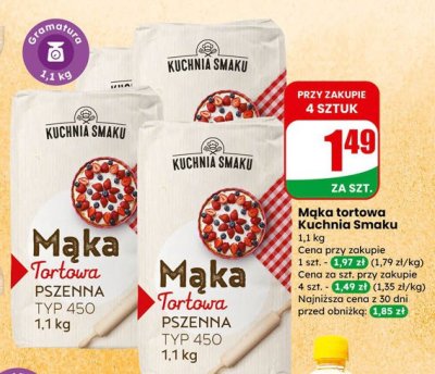 Mąka tortowa Basia promocja w Dino