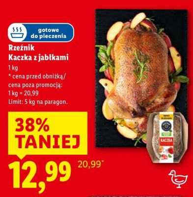 Kaczka z jabłkami  promocja w Lidl