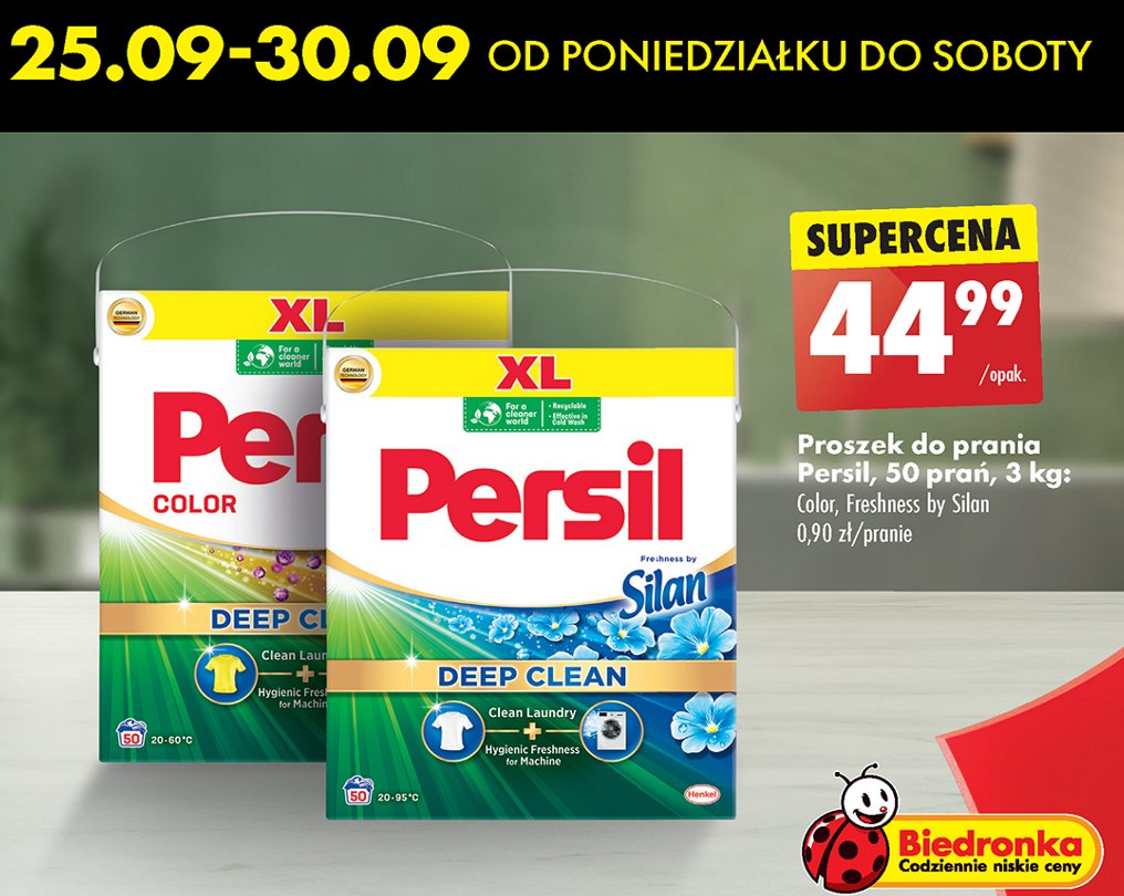 Proszek do prania freshness by silan Persil promocja