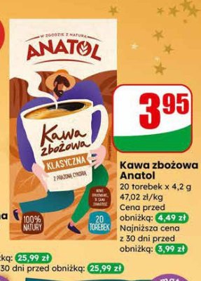 Kawa zbożowa  promocja w Dino