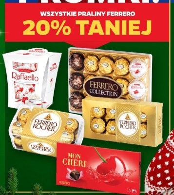 Wszystkie praliny Ferrero -20% promocja w Netto