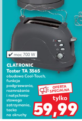 Toster ta 3565 Clatronic promocja