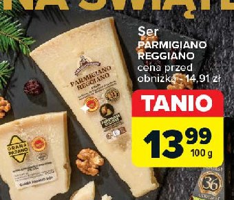 Ser parmigiano reggiano promocja w Carrefour