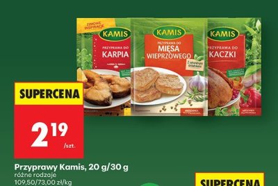 Przyprawa Kamis 20 g/30 g różne rodzaje promocja w Biedronka