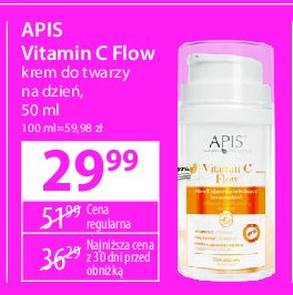 Krem do twarzy Apis vitamin c flow promocja