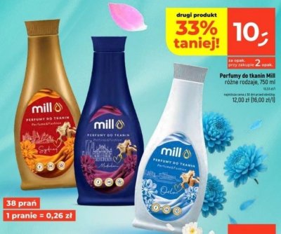 Perfumy do tkanin Mill różne rodzaje, 750 ml promocja w Dealz