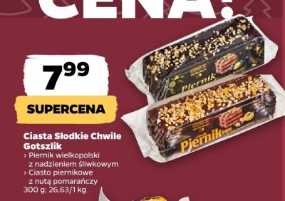 Ciasto Słodkie Chwile - Piernikowe z nutą pomarańczy promocja w Netto