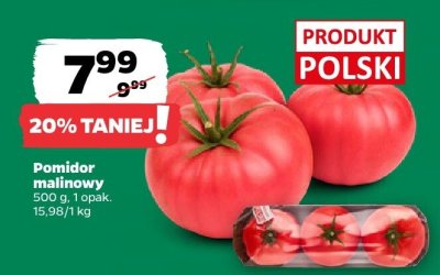 Pomidor malinowy promocja w Netto
