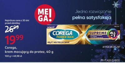 Krem mocujący do protez promocja w Rossmann