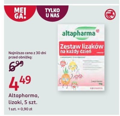 Lizaki, 5 szt. promocja w Rossmann