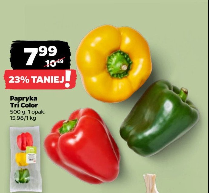 Papryka tricolore promocja