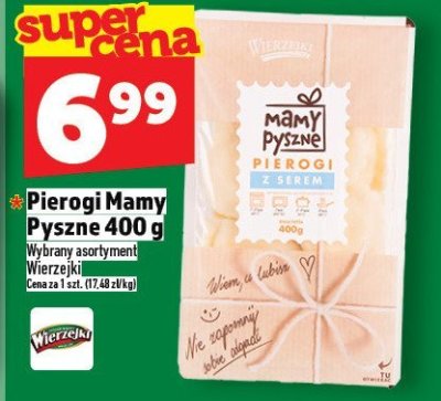 Pierogi Mamy Pyszne 400 g promocja w TOPAZ