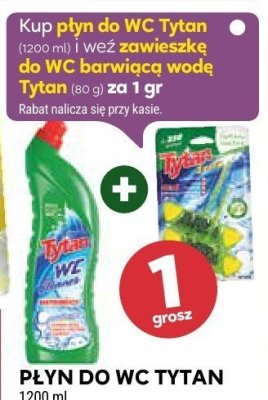 Płyn do WC Tytan promocja w Stokrotka