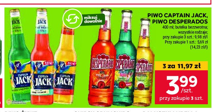 Piwo Desperados jungle bird promocja