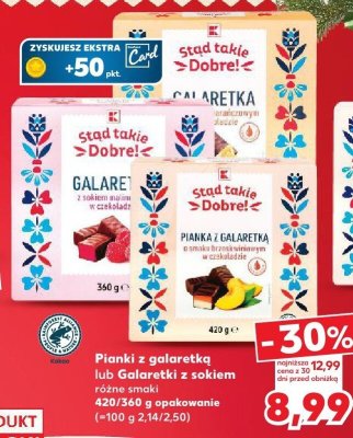 Pianki z galaretką  promocja w Kaufland