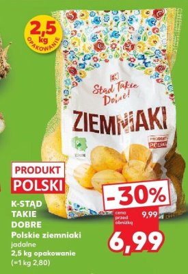 Polskie ziemniaki jadalne promocja w Kaufland