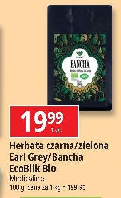 Herbata earl grey Ecoblik promocja