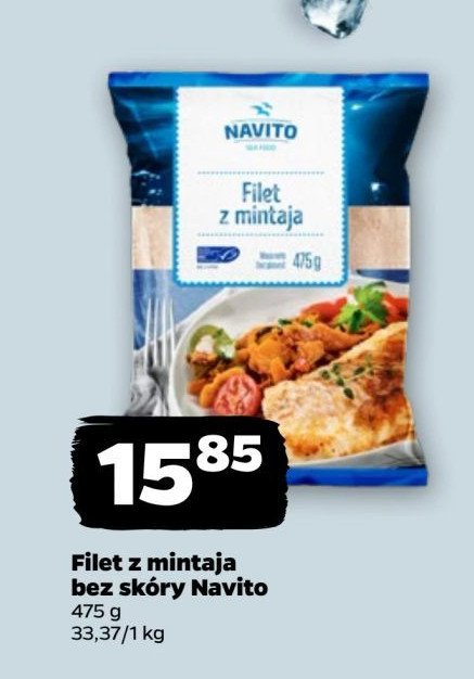 Filet z mintaja Navito promocja w Netto