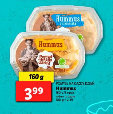 Hummus czarnuszka Pomysł na każdy dzień! promocja