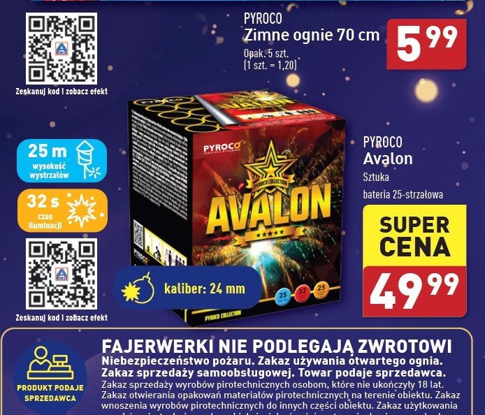 Bateria avalon Pyroco promocja