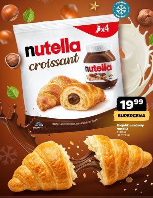 Rogalik mrożony Nutella promocja w Netto