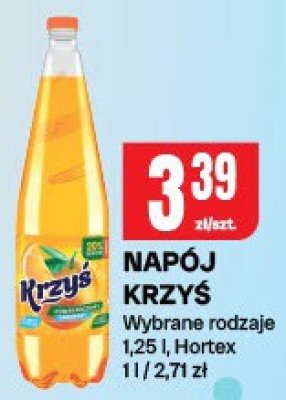 Napój Krzyś promocja w Chorten
