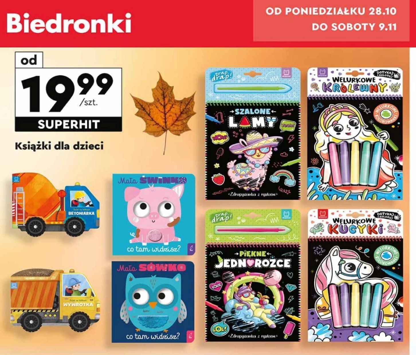 Wywrotka promocja w Biedronka