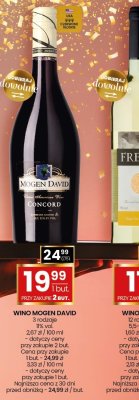 Wino Mogen David Concord 0,75l promocja w Twój Market