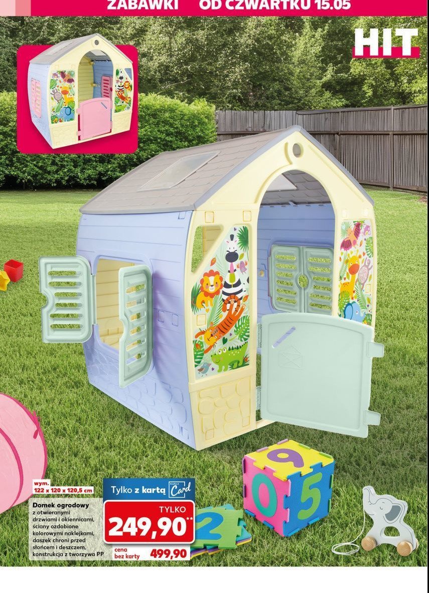 Domek ogrodowy Mochtoys promocja