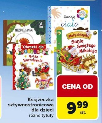 Książeczkasztywnostronicowa dla dzieci różne tytuły promocja w Carrefour Market