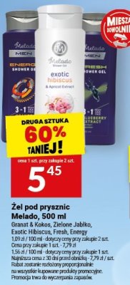 Żel pod prysznic Malado 500 ml promocja w Twój Market