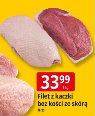 Filet z kaczki bez kości ze skórą Ami promocja w Leclerc