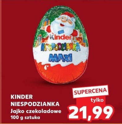 Jajko Niespodzianka Maxi 100 g promocja w Kaufland