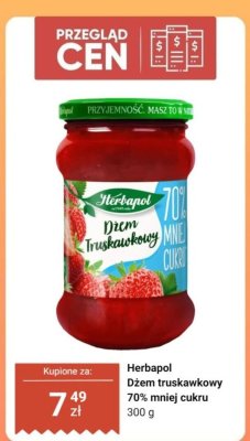 Dżem truskawkowy promocja w Dino