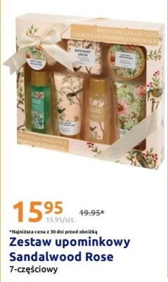 Zestaw upominkowy Sandalwood Rose promocja w Action