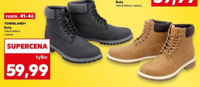 Buty różne kolory i wzory promocja w Kaufland