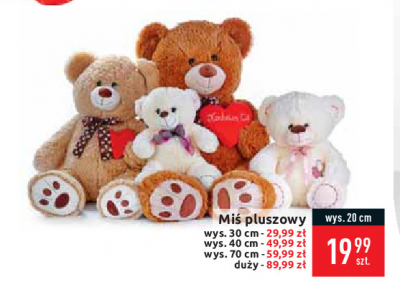 Mi艣 pluszowy du偶y promocja