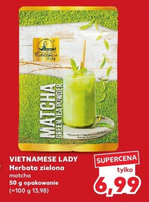 Herbata zielona matcha promocja w Kaufland
