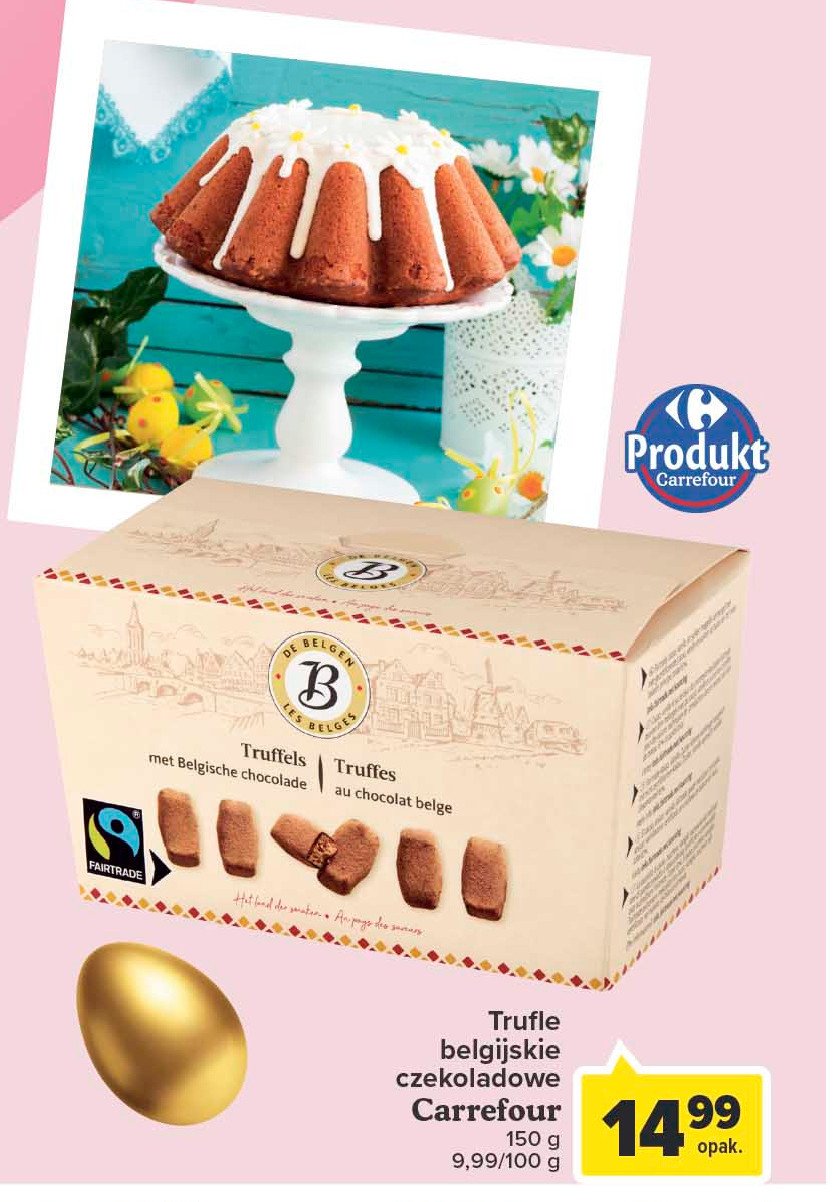 Trufle belgijskie czekoladowe promocja