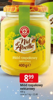 Miód rzepakowy nektarowy promocja w Leclerc