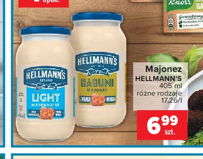 Majonez light Hellmann's promocja