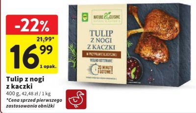 Tulip z nogi z kaczki promocja w Intermarche