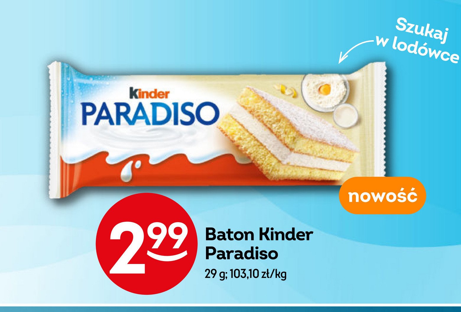 Baton Kinder paradiso promocja w Żabka