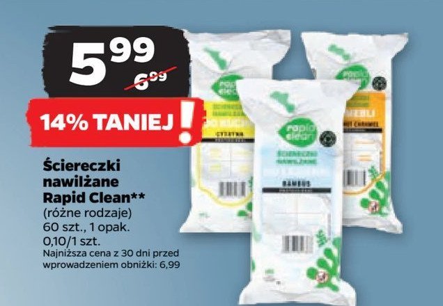 艢ciereczki do mebli bergamot caramel Rapid clean promocja