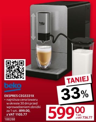 Ekspres EKSPRES CEG5331X promocja w Selgros