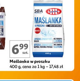 Maślanka w proszku Mlekovita sba promocja